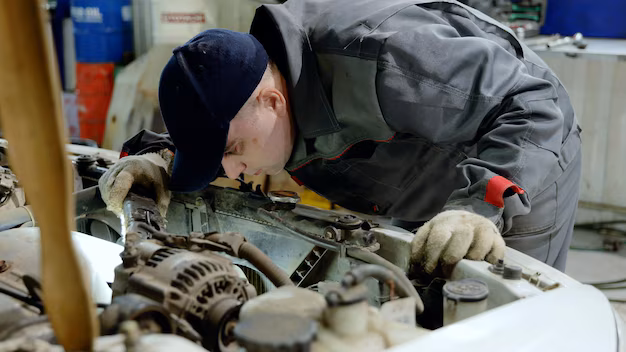 experienced-auto-mechanic-wearing-gloves-uniform-carefully-inspecting-car-engine